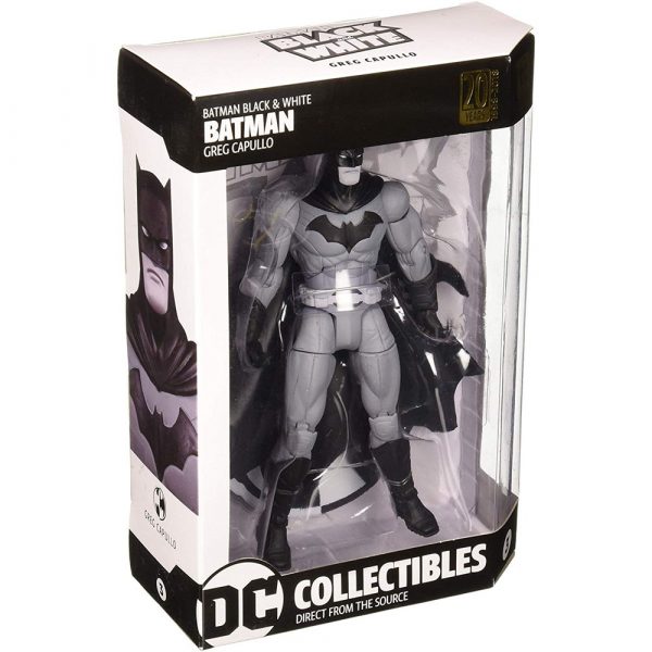 FIGURA ARTICULADA BATMAN BLACK & WHITE BATMAN GREG CAPULLO - Mundo Manga